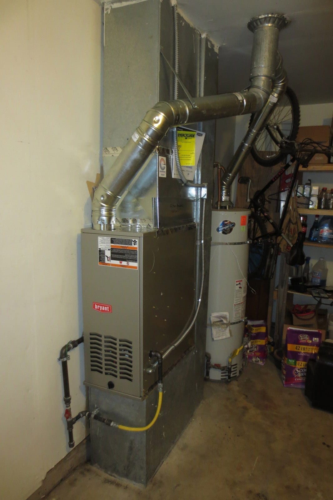 furnace installation after efficiency heating cooling