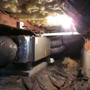 new high efficiency gas furnace and all new ductwork installation in a crawl space in oregon city or 2 300x300 1